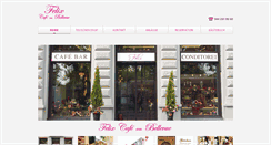 Desktop Screenshot of cafefelix.ch